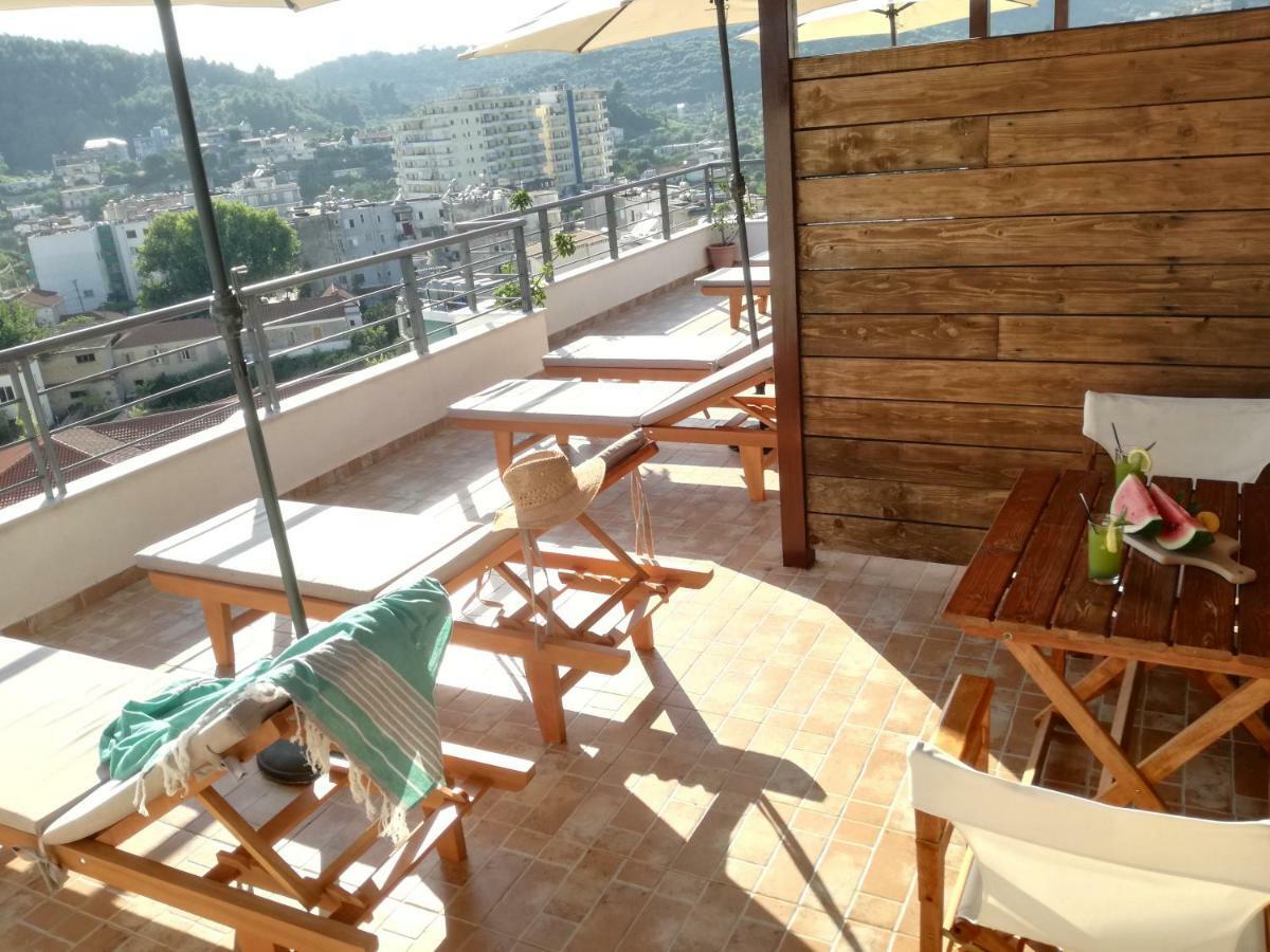 Bourbos Summer Rooms Himare Esterno foto