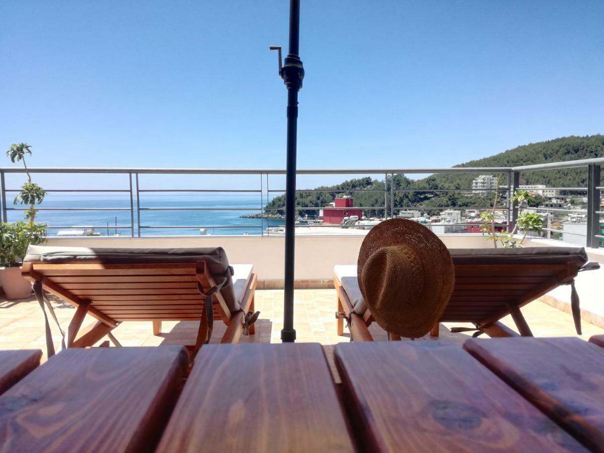 Bourbos Summer Rooms Himare Esterno foto